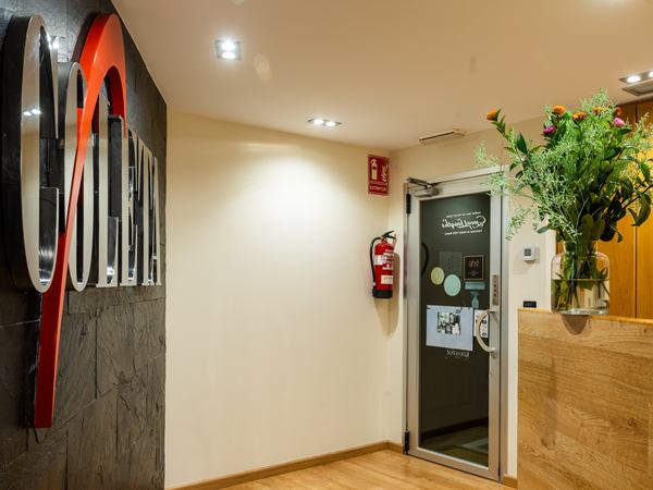 Recepción de Coleta peluquería y estética en Vilagarcía